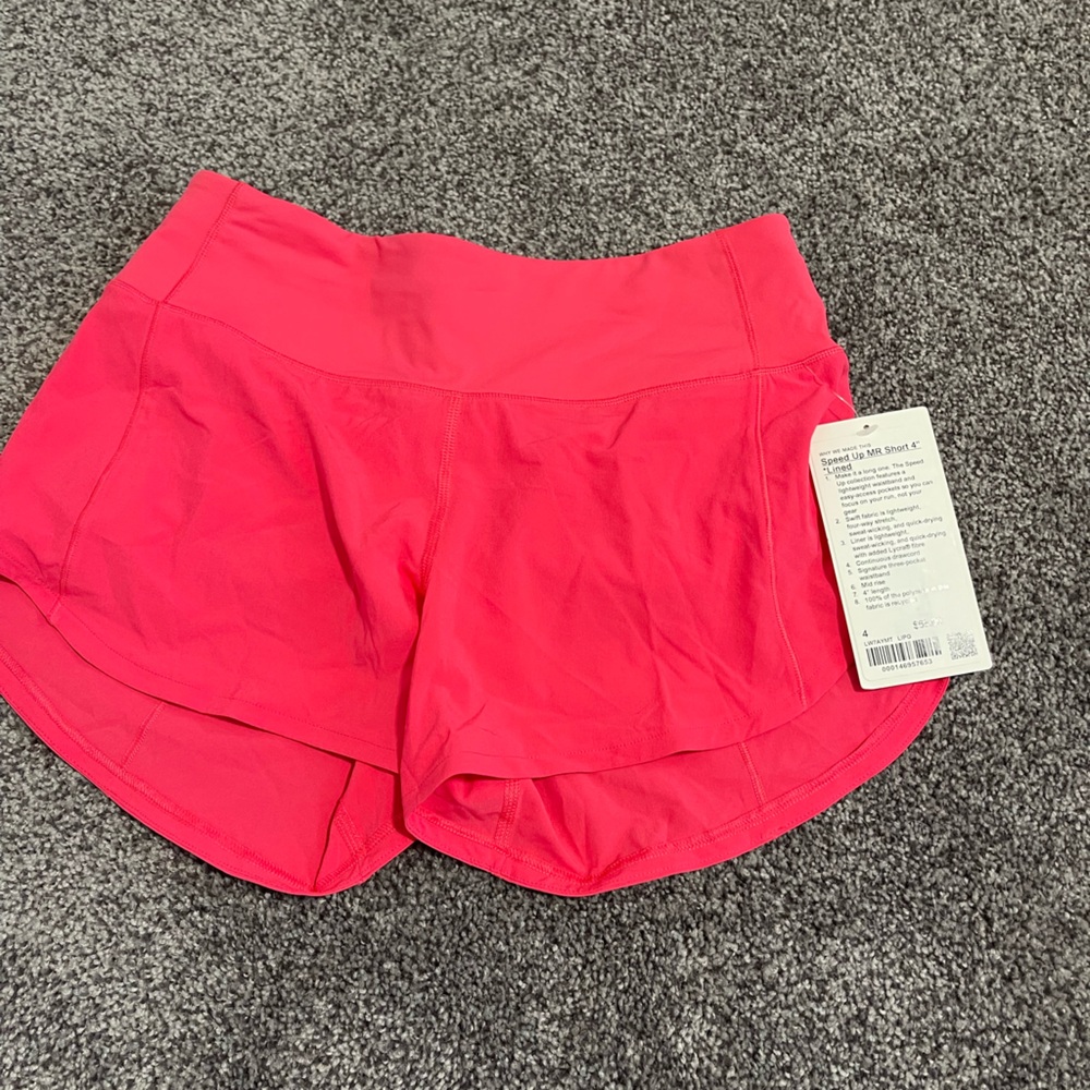 Lululemon speed up shorts